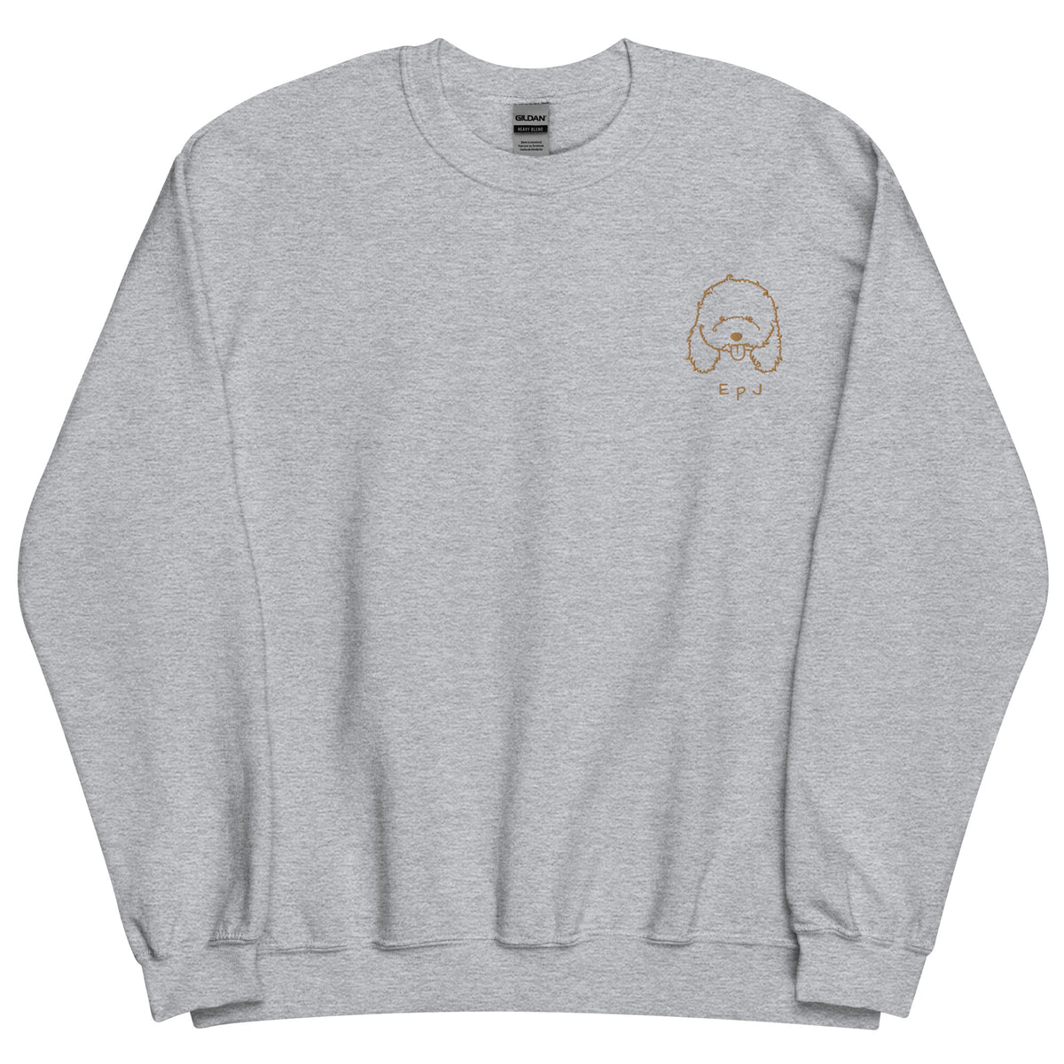 Sudadera unisex cara canciche despeinado
