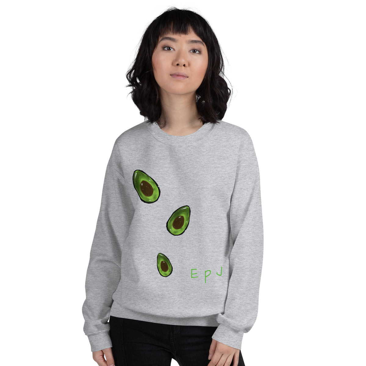Sudadera unisex aguacates