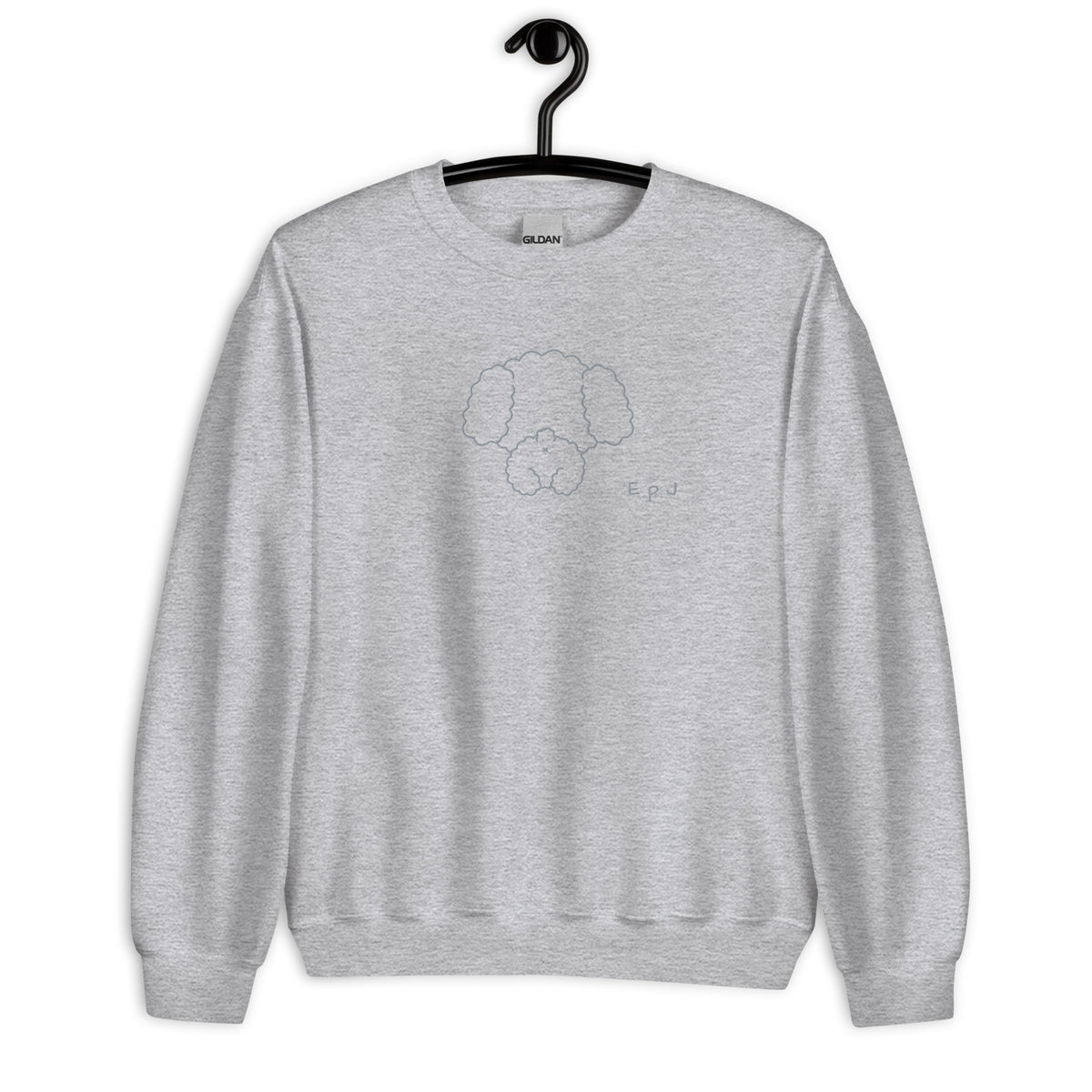 Sudadera unisex caniche culo