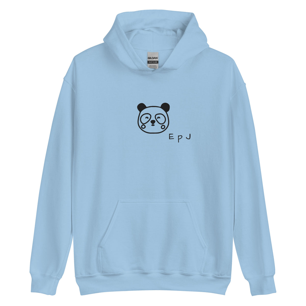 Sudadera con capucha unisex panda