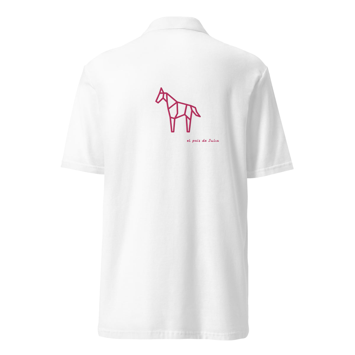 Polo de piqué unisex hípica