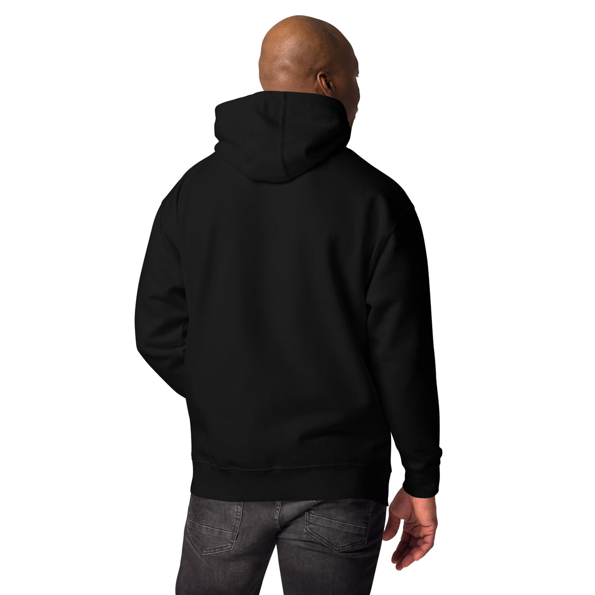 Sudadera con capucha unisex huella bordada