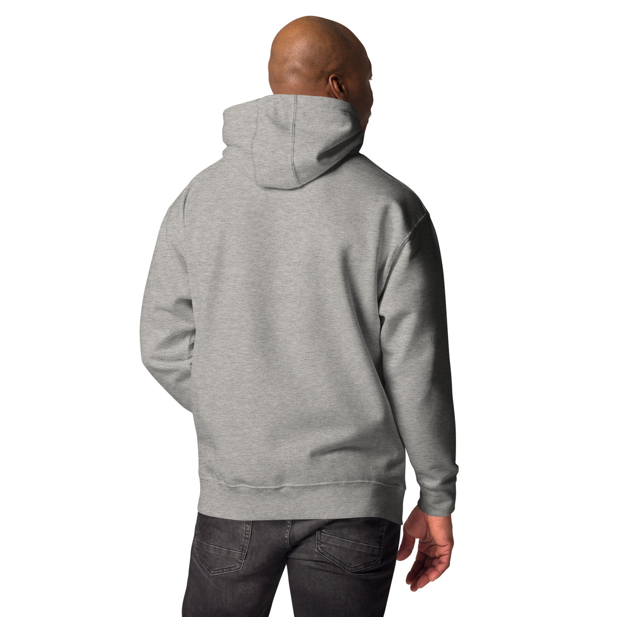 Sudadera con capucha unisex huella bordada