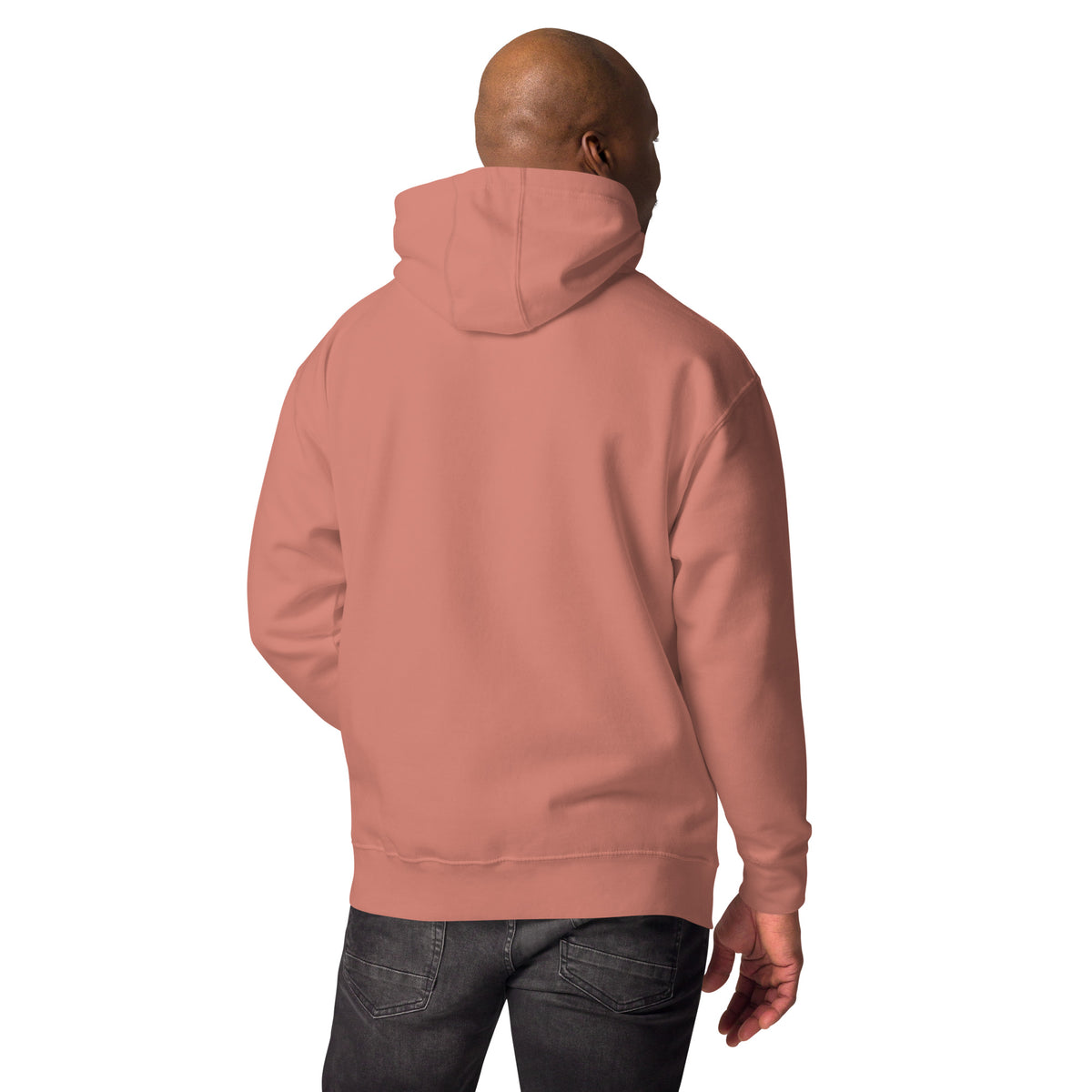 Sudadera con capucha unisex huella bordada
