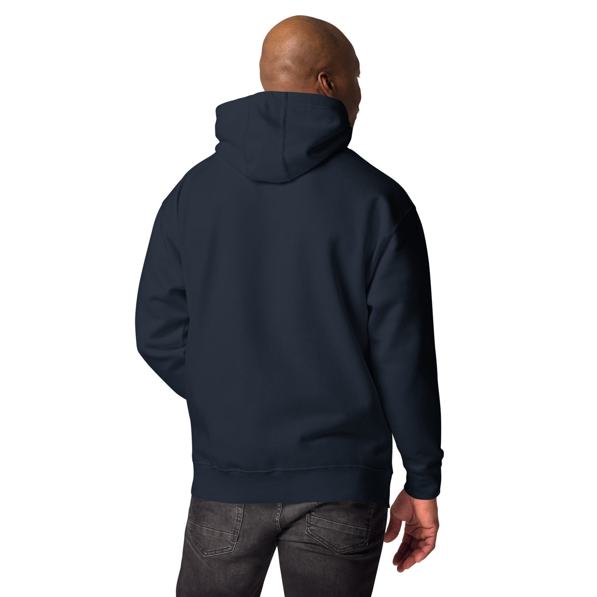 Sudadera con capucha unisex huella bordada