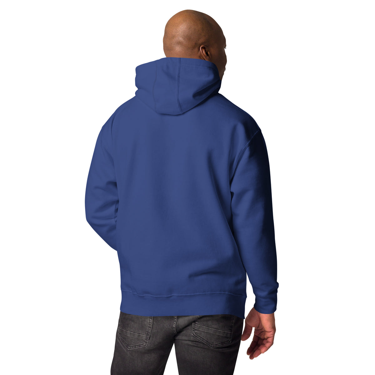 Sudadera con capucha unisex huella bordada
