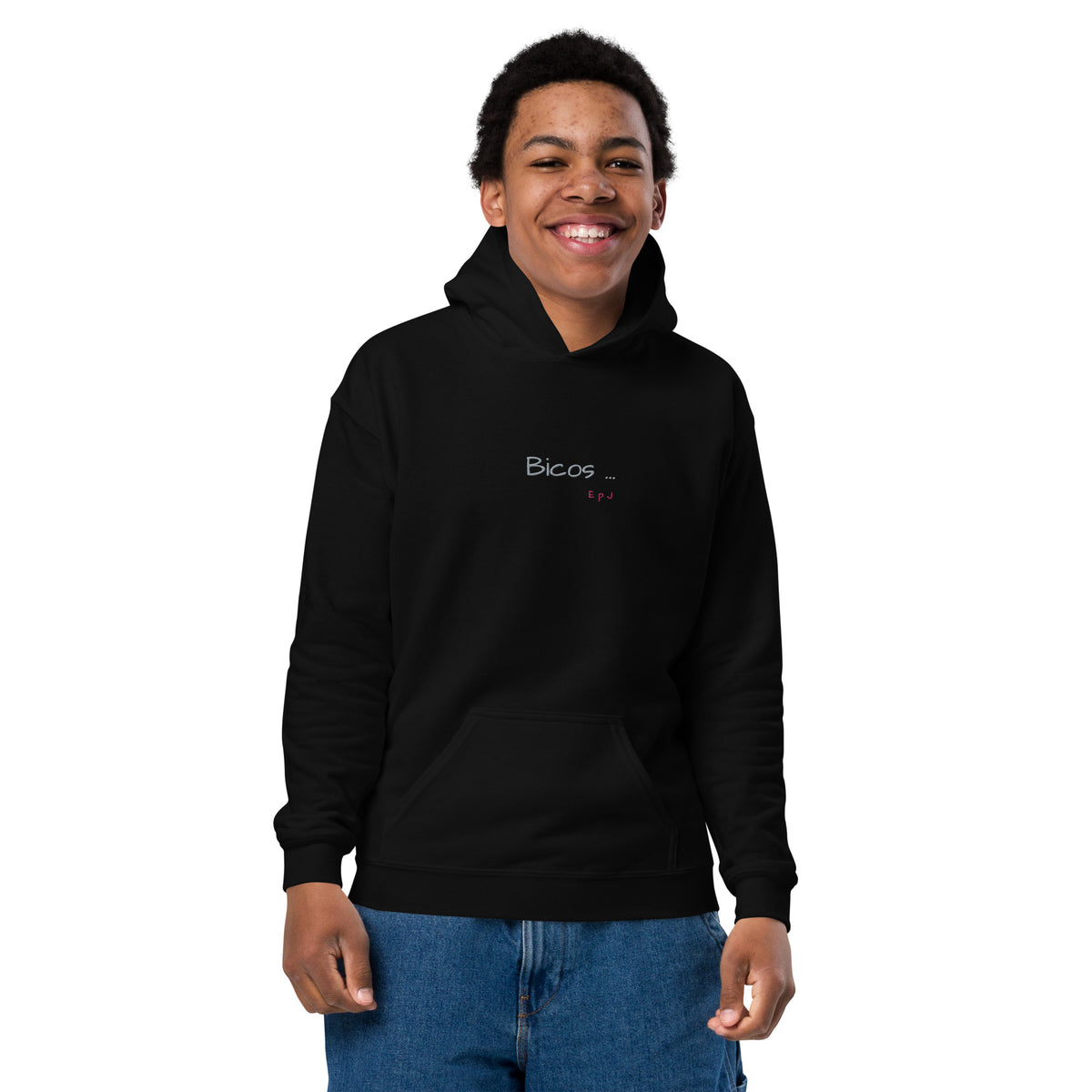 Sudadera gruesa con capucha unisex bicos (niña,niño)
