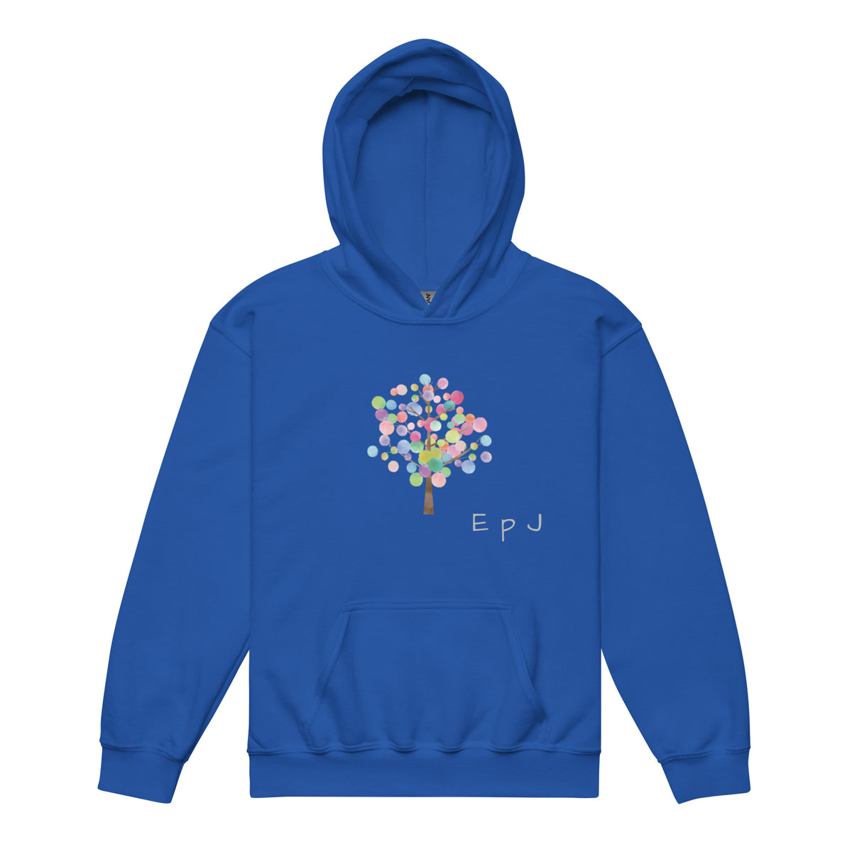 Sudadera gruesa con capucha unisex árbol
