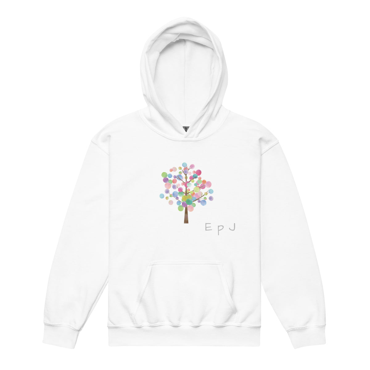 Sudadera gruesa con capucha unisex árbol
