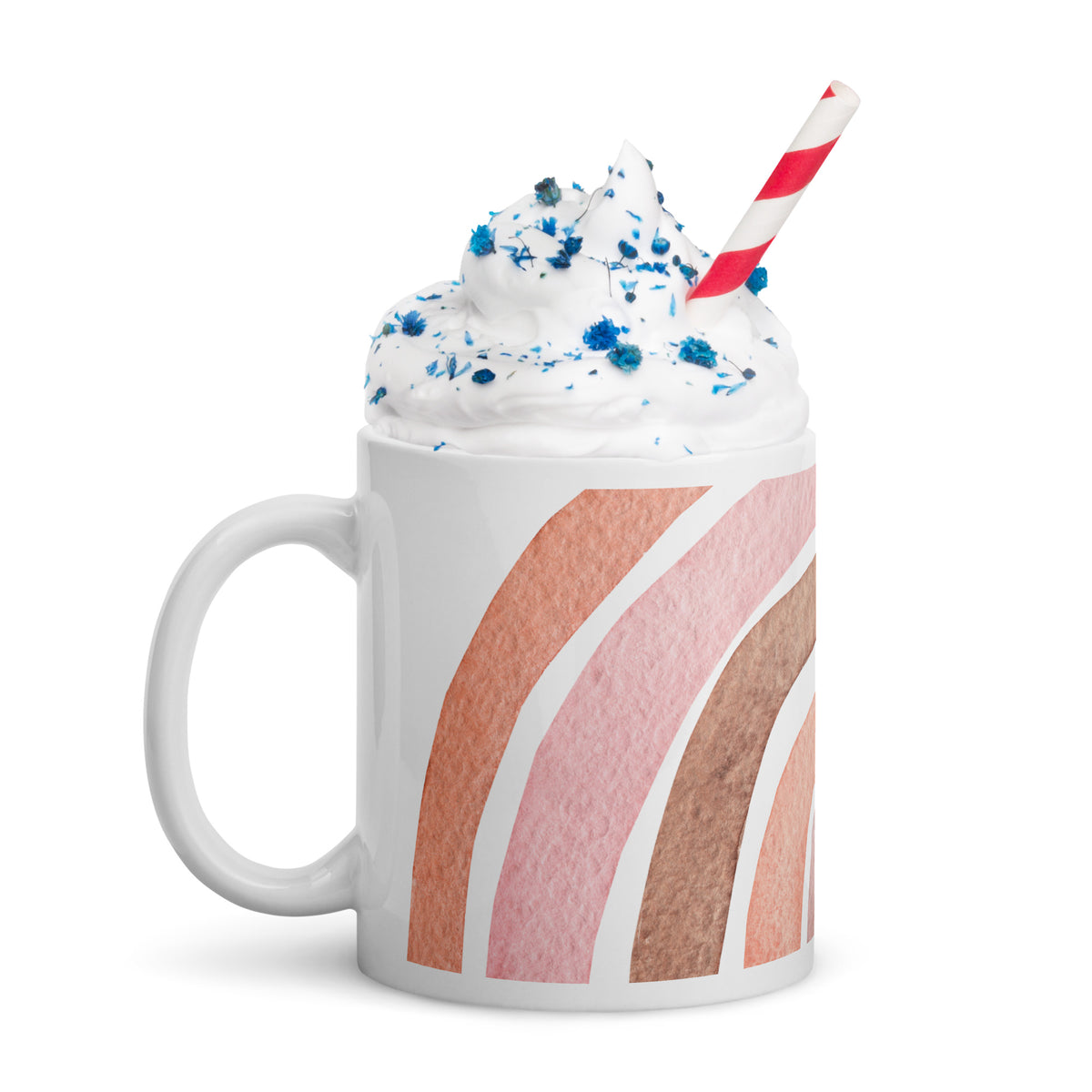 Taza arcoiris grande