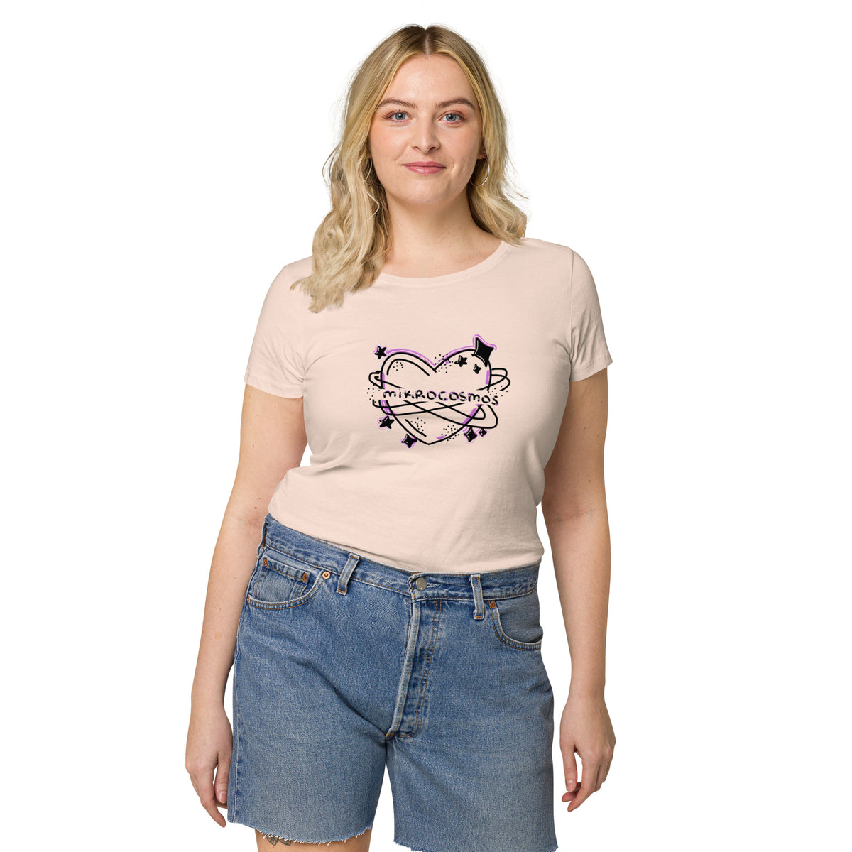 Camiseta orgánica básica mikrocosmos BTS