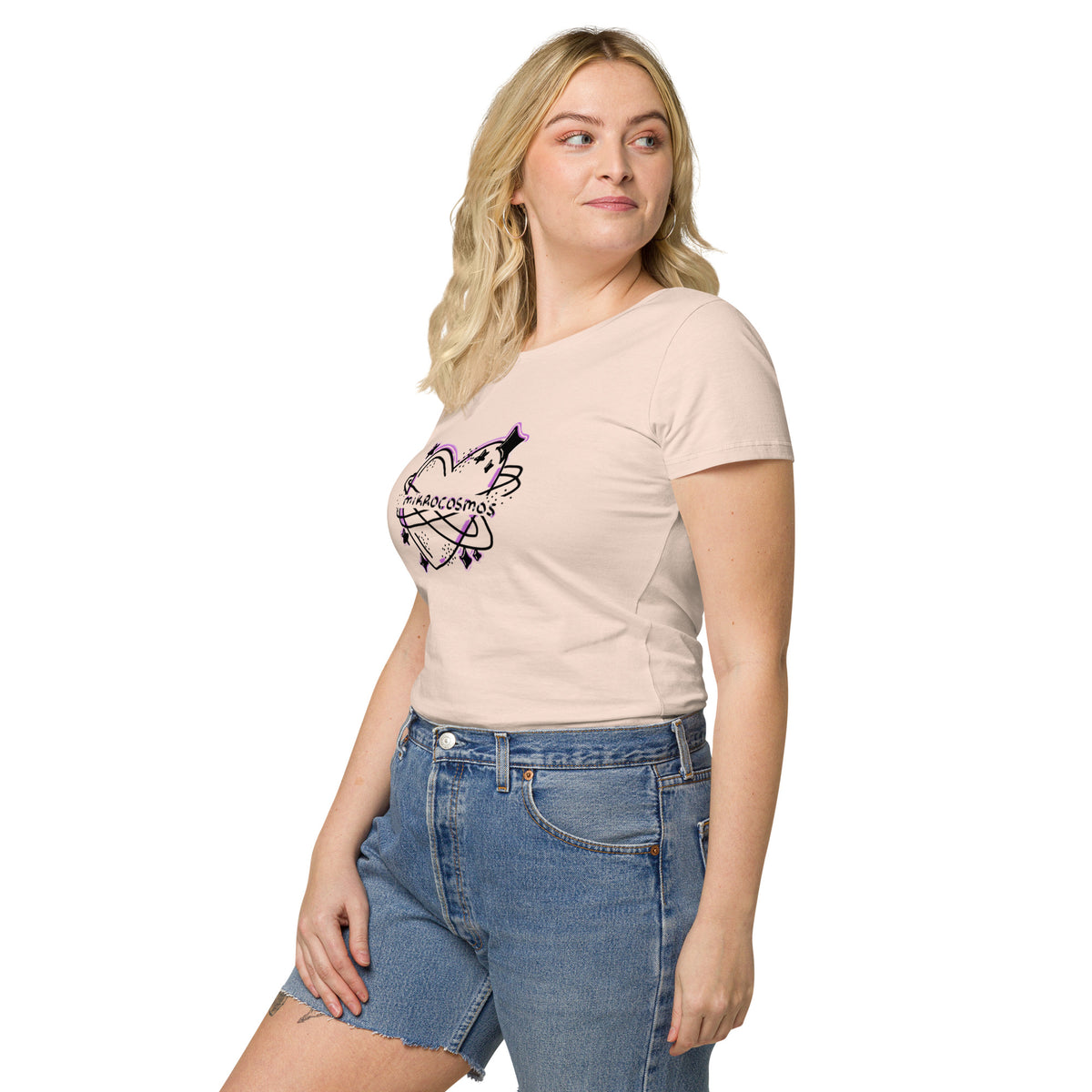 Camiseta orgánica básica mikrocosmos BTS