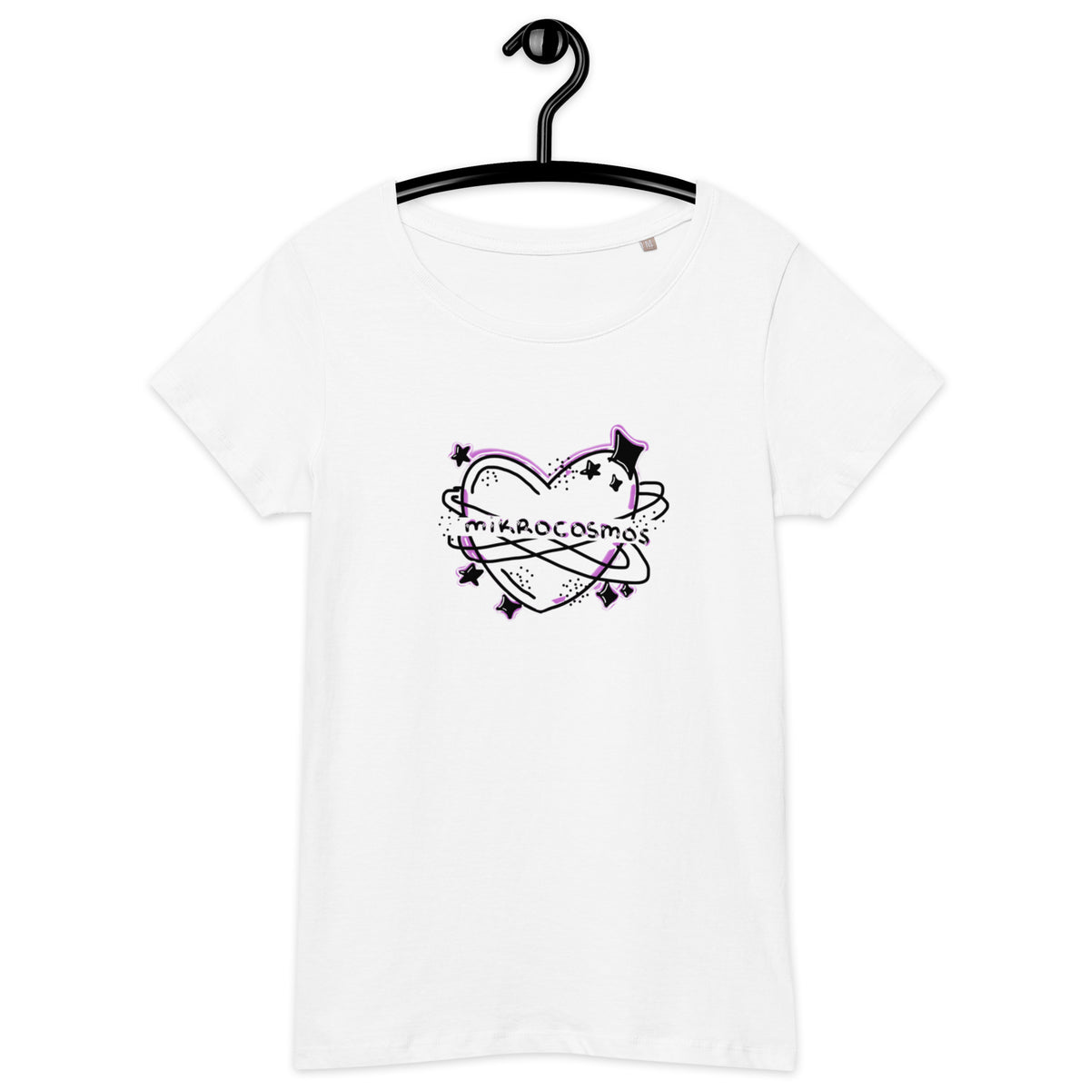 Camiseta orgánica básica mikrocosmos BTS